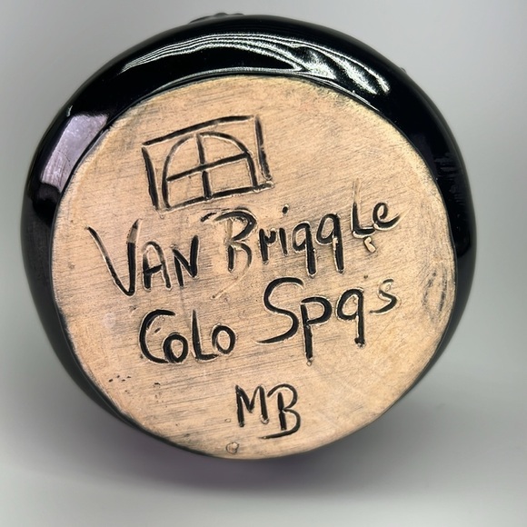 Van Briggle Pottery Vase - Picture 9 of 11